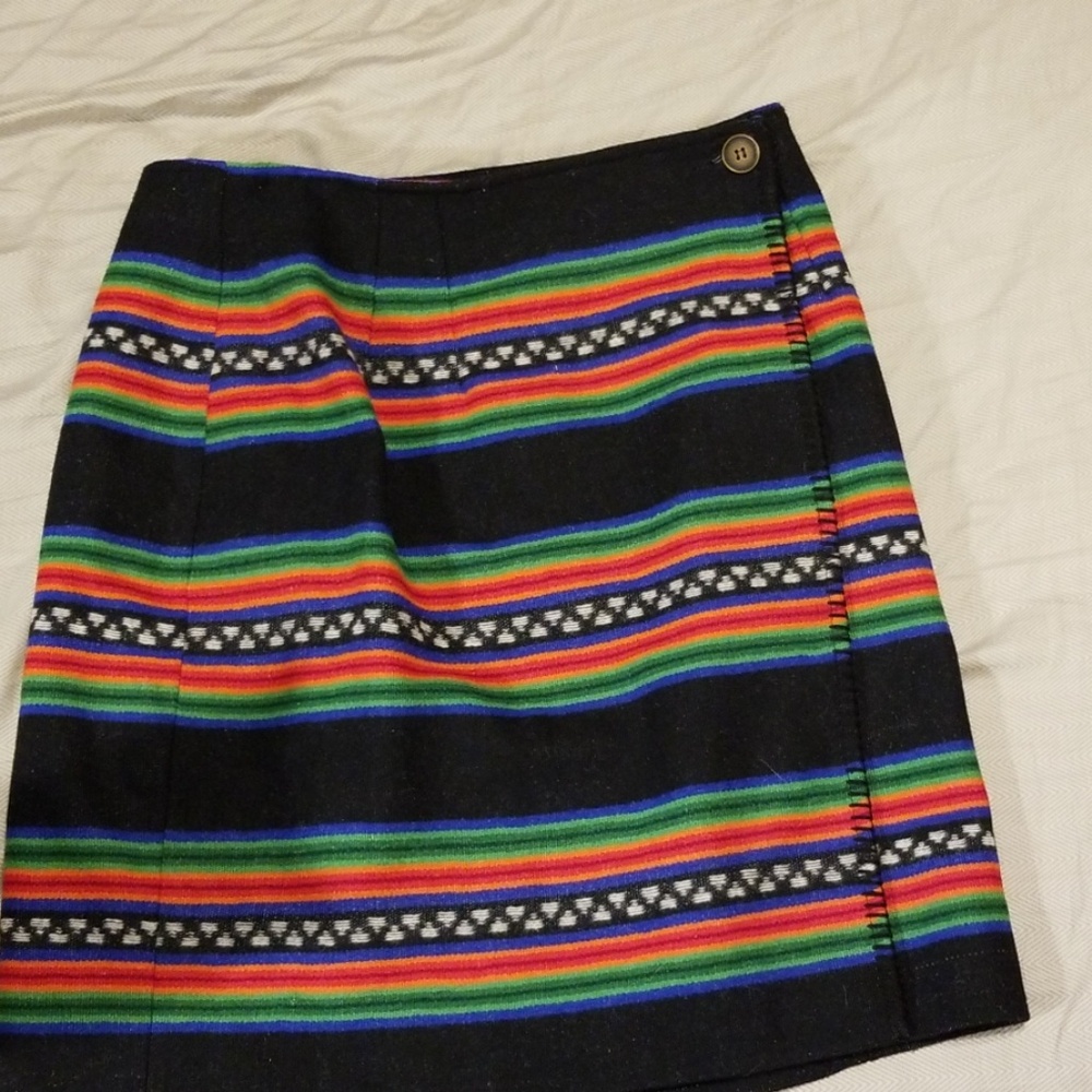 Pendleton wool skirt